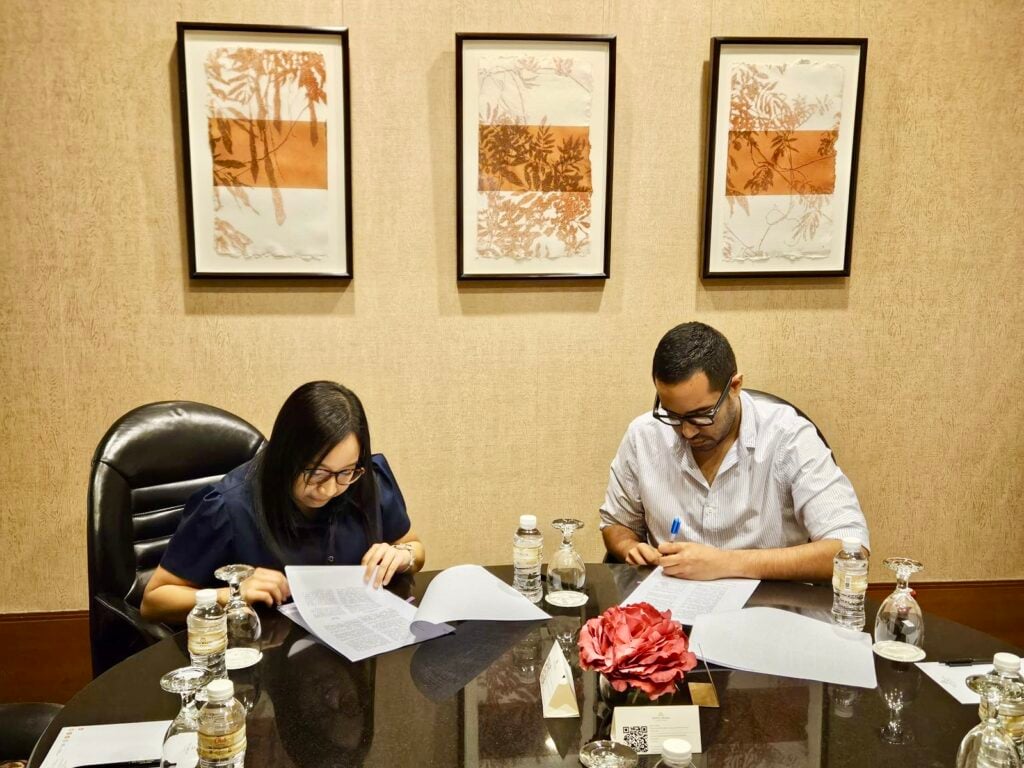 PT GSC Group Indonesia の創設者兼社長である Soraya Bahfen と PT Binawan Inti Utama の CEO である Said Saleh Alwain