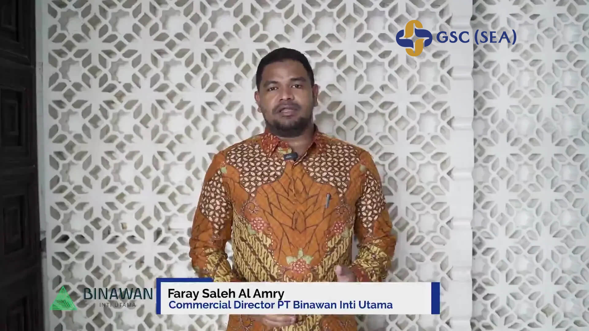 Testimoni Gedung GSC Faray Saleh Al Amry