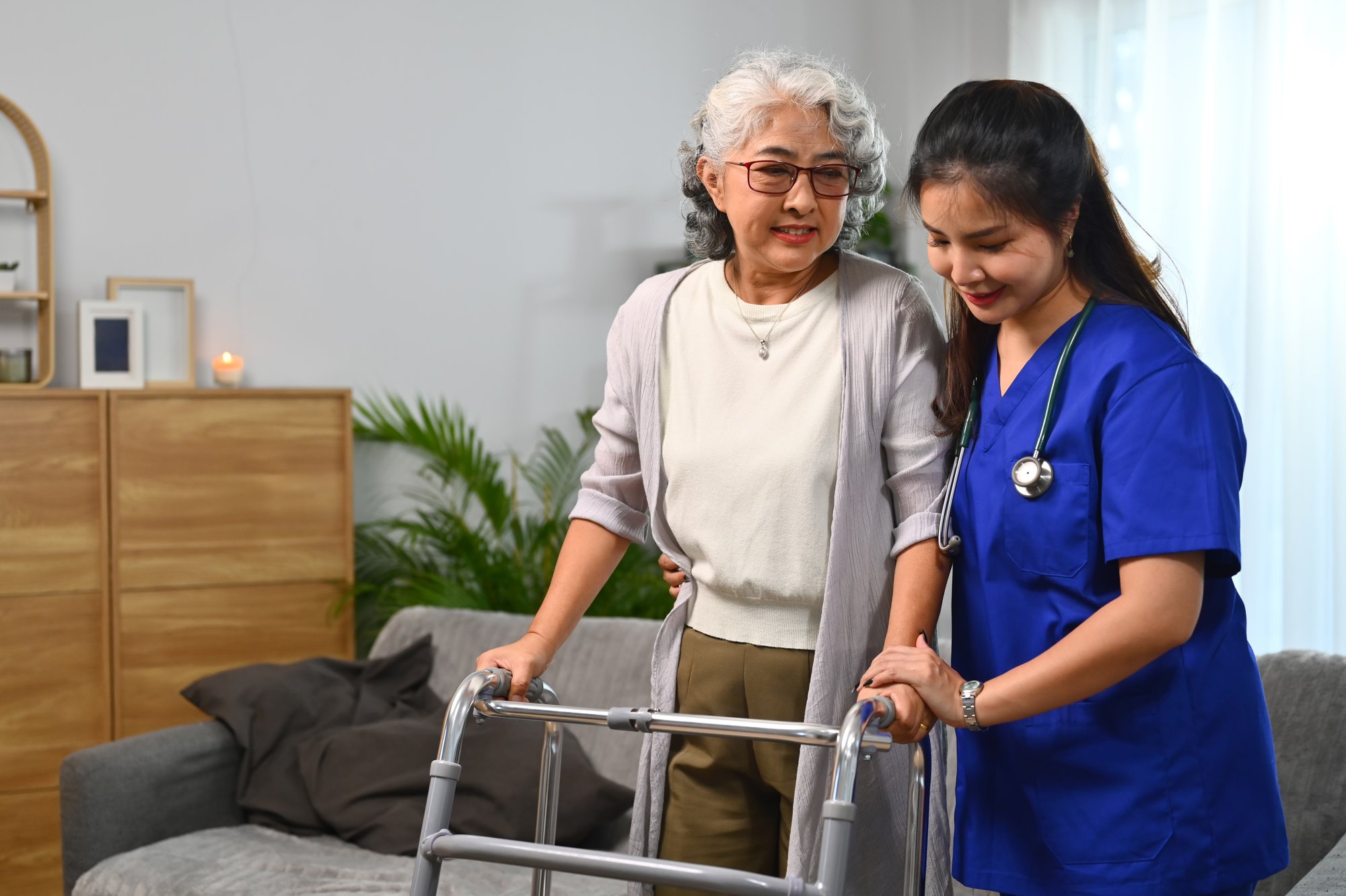 Healthcare elderly work in Japan